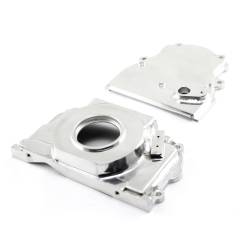 Speedmaster - Speedmaster PCE265.1035 Pol Front 2pc Timing Cover for Chevy GM GEN IV LS2 LS3 - Image 2