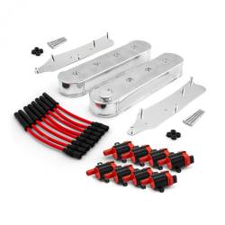 Speedmaster - Speedmaster PCE314.1251 Chevy LS Coil Pack Wire Combo Kit Valve Covers - Image 1