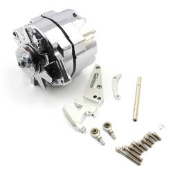 Speedmaster - Speedmaster PCE360.1102 Chevy SBC 350 100A 3 Wire SWP Bracket Kit Polished - Image 1