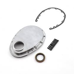 Speedmaster - Speedmaster PCE265.1013 Chevy SBC 350 Alum Timing Cover Polished w/Gasket&Bolts - Image 1