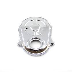 Speedmaster - Speedmaster PCE265.1002 Steel Plated Timing Chain Cover Chrome for Chevy BBC - Image 1