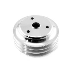 Speedmaster - Speedmaster PCE239.1011 Chevy SBC 350 LWP Billet Alum 3 Groove Crank Pulley - Image 1