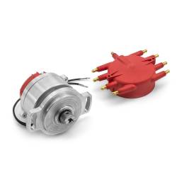 Speedmaster - Speedmaster PCE376.1142.02 Pro Billet Distributor Red for 39-48 Ford 239 2-Bolt - Image 2