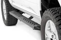 Rough Country Suspension Systems - Rough Country 41003A BA2 Side Step Bars for 09-18 Dodge RAM Truck Crew - Image 1