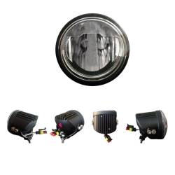 Recon - Recon 264516 3" Round LED Driving Light Kit-Black/White - Image 1