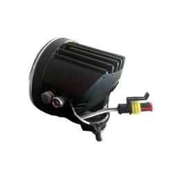 Recon - Recon 264517 4" Round LED Driving Light Kit-Black/White - Image 5