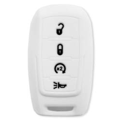 Recon - Recon 264002DG2WH Silicone Key Fob Cover White for 19-25 RAM Trucks - Image 1