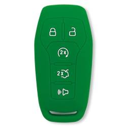 Recon - Recon 264002FD1GR Silicone Key Fob Cover Green 14-17 F150/Super Duty - Image 1