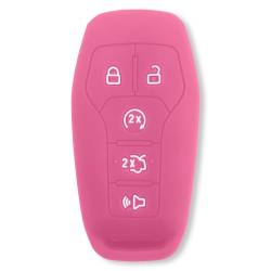 Recon - Recon 264002FD1PK Silicone Key Fob Cover Pink 14-17 F150/Super Duty - Image 1