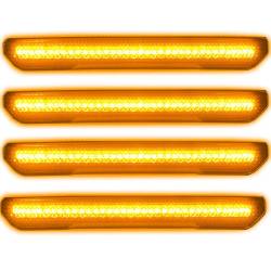 Recon - Recon 264230CL LED Side Marker Lights Clear/Red/Amber 20-23 Sierra HD - Image 2