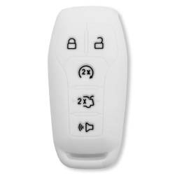 Recon - Recon 264002FD1WH Silicone Key Fob Cover White 14-17 F150/Super Duty - Image 1