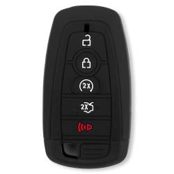 Recon - Recon 264002FD2BK Silicone Key Fob Cover Black 18-25 F150/Super Duty - Image 1