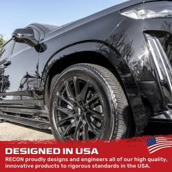 Recon - Recon 264231BK LED Side Marker Lights Smoked/Amber 21-24 GM Full Size SUV - Image 3