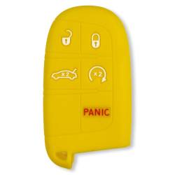 Recon - Recon 264002DG1YL Silicone Key Fob Cover Yellow for 13-18 RAM Trucks - Image 1