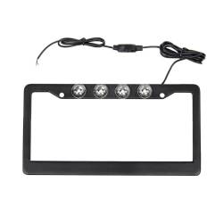 Recon - Recon 264310BK Black Aluminum LED Lighted License Plate Frame - Image 2