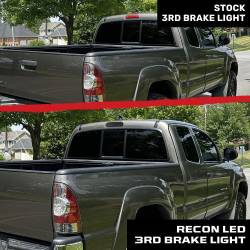 Recon - Recon 264333BK LED Third Brake Light Smoked/Red for 95-15 Toyota Tacoma - Image 4