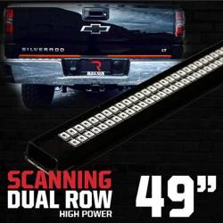 Recon - Recon 26425XHP Dual Row 49" Scanning LED Tailgate Light Bar Red/White - Image 3