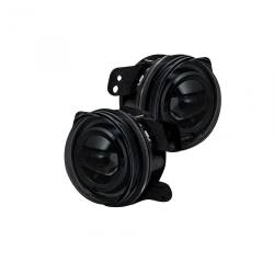 Recon - Recon 264506BK OEM Replacement Fog Light Kit-Smoked/White for 07-18 Wrangler JK - Image 1