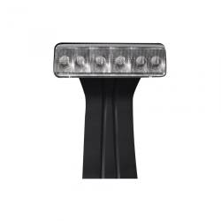 Recon - Recon 264127CL LED Third Brake Light Clear/Red for 07-18 Jeep Wrangler JK - Image 1