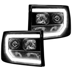 Recon - Recon 264271BKC Projector HeadLights Smoked Lens for 07-13 GMC Sierra 1500HD - Image 2