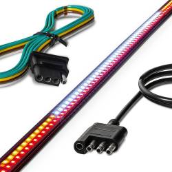 Recon - Recon 26415XHP Dual Row High Power 49" LED Tailgate Light Bar Red/White/Amber - Image 2