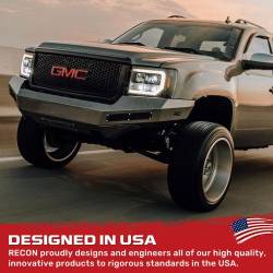 Recon - Recon 264271CLC Projector HeadLights Clear Lens for 07-13 GMC Sierra 1500/HD - Image 3