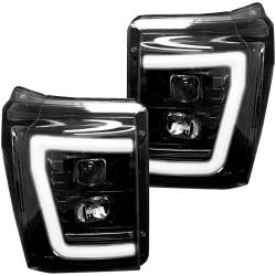 Recon - Recon 264272BKC Projector HeadLights Smoked Lens 11-16 Ford Super Duty - Image 2