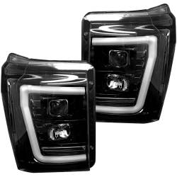 Recon - Recon 264272BKCS Projector HeadLights Smoked Lens 11-16 Ford Super Duty - Image 2