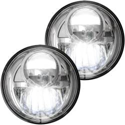 Recon - Recon 264274CL LED Projector HeadLights Clear Lens for 07-18 Wrangler JK - Image 2