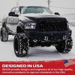 Recon - Recon 264276BKC Projector HeadLights Smoked Lens for 14-19 RAM Trucks - Image 3