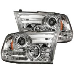 Recon - Recon 264276CLC Projector HeadLights Clear Lens for 14-19 RAM Trucks - Image 2