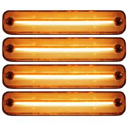 Recon - Recon 264183CL LED Side Marker Lights Clear/Red/Amber 02-10 Hummer H2 - Image 3