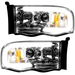 Recon - Recon 264191CLC Projector HeadLights Clear Lens for 02-05 RAM Trucks - Image 2