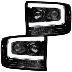 Recon - Recon 264192BKC Projector HeadLights Smoked Lens 99-04 Ford Super Duty - Image 2