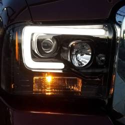 Recon - Recon 264193CLC Projector HeadLights Clear Lens 05-07 Ford Super Duty - Image 3