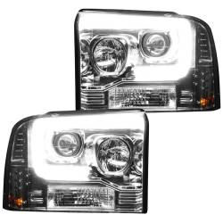 Recon - Recon 264193CLC Projector HeadLights Clear Lens 05-07 Ford Super Duty - Image 2