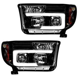 Recon - Recon 264194BKC Projector HeadLights Smoked Lens for 07-13 Tundra/Sequoia - Image 2