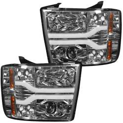 Recon - Recon 264195CLC Projector HeadLights Clear Lens 07-13 Silverado 1500/HD - Image 1