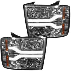 Recon - Recon 264195CLC Projector HeadLights Clear Lens 07-13 Silverado 1500/HD - Image 2