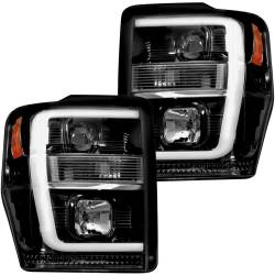 Recon - Recon 264196BKC Projector HeadLights Smoked Lens 08-10 Ford Super Duty - Image 1