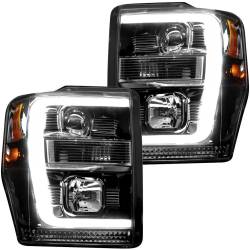 Recon - Recon 264196BKC Projector HeadLights Smoked Lens 08-10 Ford Super Duty - Image 2