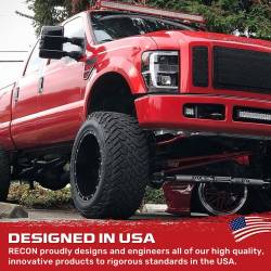 Recon - Recon 264196BKC Projector HeadLights Smoked Lens 08-10 Ford Super Duty - Image 3