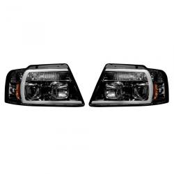 Recon - Recon 264198BKC Projector HeadLights Smoked Lens 04-08 Ford F150 - Image 1