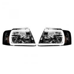 Recon - Recon 264198CLC Projector HeadLights Clear Lens 04-08 Ford F150 - Image 2
