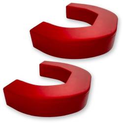 Recon - Recon 264004DGRD Silicone Tow Hook Cover Set Red for 21-24 RAM 1500 - Image 1
