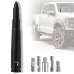 Recon - Recon 264ANT50BK 5" Aluminum 50 Cal Universal Stubby Antenna-Black - Image 1