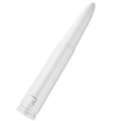 Recon - Recon 264ANT50WH 5" Aluminum 50 Cal Universal Stubby Antenna White - Image 2
