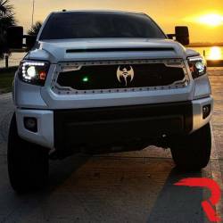 Recon - Recon 264294BKC Projector HeadLights Smoked Lens for 14-21 Toyota Tundra - Image 4
