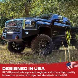 Recon - Recon 264295BKCS Projector HeadLights Smoked Lens 14-18 GMC Sierra 1500/HD - Image 3