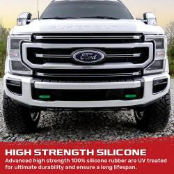 Recon - Recon 264004FSDGR Silicone Tow Hook Cover Set Green 17-23 Super Duty - Image 4
